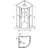 Triton Прайм-Блэк М3 90х90А Image #8