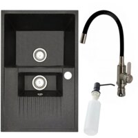 БелЭворс Forma L + смеситель W74004-2 + дозатор L405F (черный) Image #1