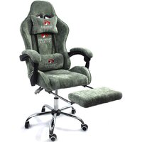 Игровое (геймерское) кресло Calviano Amarone (green plush) - Превью изображения №3 — Интернет-Магазин TECNO.BY