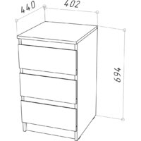 НК-Мебель Stern Т-9 3-я 72677771 (белый) Image #4