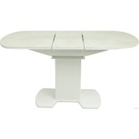 Аврора Корсика фотопечать 120-151.5x80 (мрамор бежевый) 6/белый матовый) Image #8