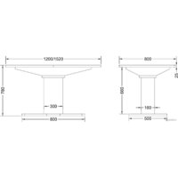 Аврора Корсика фотопечать 120-151.5x80 (мрамор бежевый) 6/белый матовый) Image #17