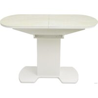 Аврора Корсика фотопечать 120-151.5x80 (мрамор бежевый) 6/белый матовый) Image #3