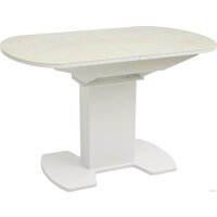 Аврора Корсика фотопечать 120-151.5x80 (мрамор бежевый) 6/белый матовый) Image #2