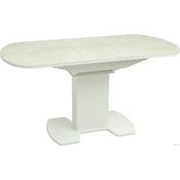 Аврора Корсика фотопечать 120-151.5x80 (мрамор бежевый) 6/белый матовый) Image #4