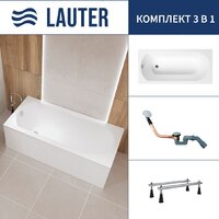 Lauter Haven 150 /21202005 (с ножками и сифоном 21Y11020 хром)
