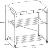 ЗМИ Альфа 13 с сиденьем и ящиком ПДО А13СЯ (белый) Image #2