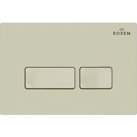 Унитаз подвесной Roxen Berg в комплекте с инсталляцией StounFix Dual Fresh 6 в 1 967234 (кнопка: бежевая) - Превью изображения №2 — Интернет-Магазин TECNO.BY