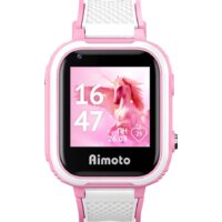 Детские умные часы Aimoto Pro 4G (розовый) - Превью изображения №4 — Интернет-Магазин TECNO.BY