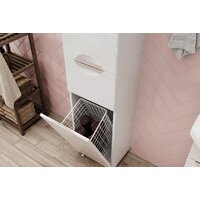  Volna Шкаф-пенал Adel 35 c корзиной - Превью изображения №5 — Интернет-Магазин TECNO.BY