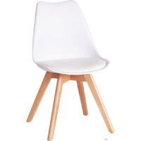 TetChair Tulip дерево/пластик/экокожа (белый)