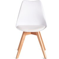 TetChair Tulip дерево/пластик/экокожа (белый) Image #5