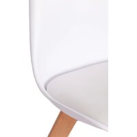TetChair Tulip дерево/пластик/экокожа (белый) Image #7