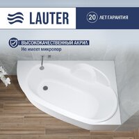 Ванна Lauter Valencia 170x110 2102170R (с каркасом и сифоном 21Y11030 хром) - Превью изображения №3 — Интернет-Магазин TECNO.BY