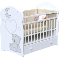 VDK Bear And Moon маятник и ящик (белый)