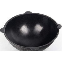 Chugun Invest Узбекский с алюминиевой крышкой (12 л, круглое дно) Image #5