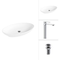 Lauter 21571 + Moon 21СK81691C с донным клапаном 21190CH (хром)