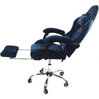Игровое (геймерское) кресло Calviano Amarone (blue plush) - Превью изображения №5 — Интернет-Магазин TECNO.BY