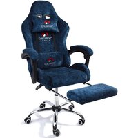 Игровое (геймерское) кресло Calviano Amarone (blue plush) - Превью изображения №2 — Интернет-Магазин TECNO.BY