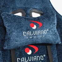 Игровое (геймерское) кресло Calviano Amarone (blue plush) - Превью изображения №9 — Интернет-Магазин TECNO.BY