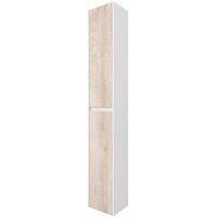 Dreja Шкаф-пенал Slim 30 99.0504 (белый глянцевый/дуб кантри) Image #3