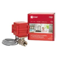 Умный электрический вентиль EKF PROxima AquaExpert 220V Шаровой кран с электроприводом 1/2 дюйма - Превью изображения №6 — Интернет-Магазин TECNO.BY