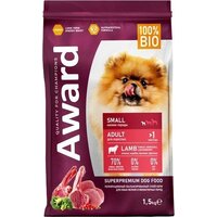 Award Adult Small с ягненком и индейкой с добавлением брокколи и брусники 1.5 кг