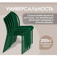 Стул Sheffilton SHT-S172 (темно-зеленый) - Превью изображения №4 — Интернет-Магазин TECNO.BY