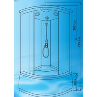 Водный мир ВМ-8811Е (90x90, тонированное стекло) Image #2