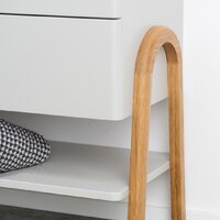 Lauter Тумба с умывальником Estel 70 + Solid Surface (светло-серый п/мат) Image #8