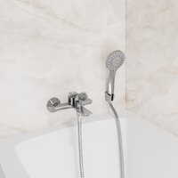 Смеситель Lauter Allure 21CK6618C с лейкой Living Daisy 21S10167 - Превью изображения №7 — Интернет-Магазин TECNO.BY