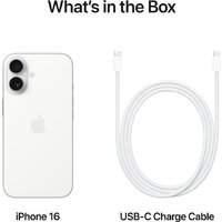 Телефон Apple iPhone 16 256GB (белый) - Превью изображения №7 — Интернет-Магазин TECNO.BY