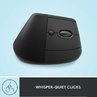 Вертикальная мышь Logitech Lift (графит) - Превью изображения №5 — Интернет-Магазин TECNO.BY