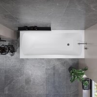 Lauter Bianca 160 21207160 (с ножками и сифоном 21Y32002 белый) Image #13