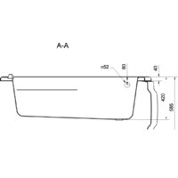 Cersanit Joanna 140x90R (с экраном и каркасом) Image #8