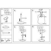Mio Tesoro Грация BS-035 (черный/хром) Image #11
