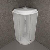 Душевая кабина Triton Вельвет А3 80x80 (поддон 17) - Превью изображения №4 — Интернет-Магазин TECNO.BY