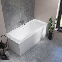 Ванна Lauter Belgravia 170x75 21110170 (с каркасом и сифоном 21Y31001 матовый черный) - Превью изображения №10 — Интернет-Магазин TECNO.BY