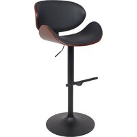 AksHome Rocker (экокожа, черный/черный)