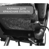Игровое (геймерское) кресло Calviano Amarone (dark grey plush) - Превью изображения №11 — Интернет-Магазин TECNO.BY