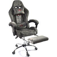 Игровое (геймерское) кресло Calviano Amarone (dark grey plush) - Превью изображения №2 — Интернет-Магазин TECNO.BY