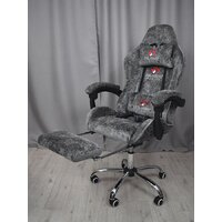 Игровое (геймерское) кресло Calviano Amarone (dark grey plush) - Превью изображения №14 — Интернет-Магазин TECNO.BY