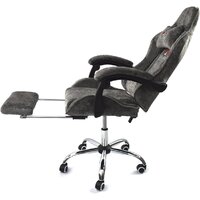Игровое (геймерское) кресло Calviano Amarone (dark grey plush) - Превью изображения №5 — Интернет-Магазин TECNO.BY