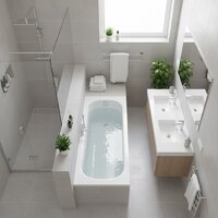 Ванна Lauter Brio 150 21S1500 + сифон 21Y11030 (с ножками) - Превью изображения №11 — Интернет-Магазин TECNO.BY