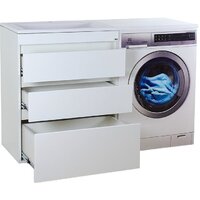  Misty Тумба с умывальником Фостер 70 Э-Фос01070-013ЯНС+Гавана 130D L - Превью изображения №4 — Интернет-Магазин TECNO.BY