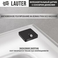 Lauter Тумба с умывальником Emma 60 (черный матовый) Image #8