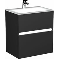 Lauter Тумба с умывальником Emma 60 (черный матовый) Image #23