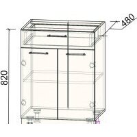 Интерлиния Компо НШ60рш1 (дуб венге) Image #3