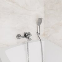 Смеситель Lauter Allure 21CK6618C с лейкой Living Fleur 21S00126 - Превью изображения №7 — Интернет-Магазин TECNO.BY