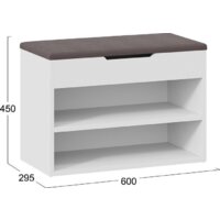 Трия Тип 11 (белый ясень/велюр серый) Image #2